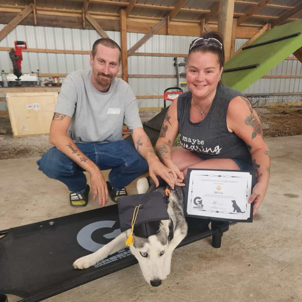 greenside canine training board and train graduates